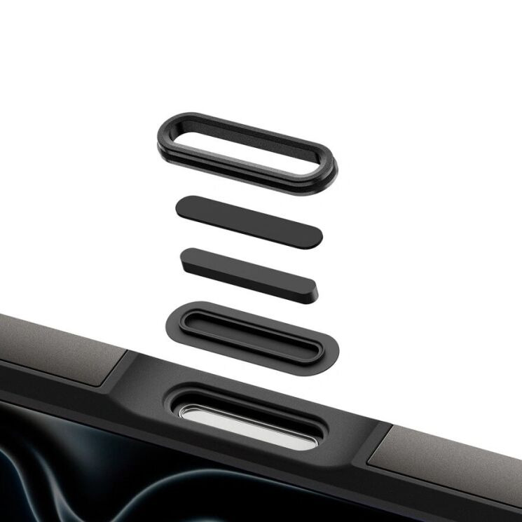 Защитный чехол Spigen Tough Armor T (MagFit) для iPhone 18 Pro Max (ACS12137) - Gunmetal: фото 6 из 15