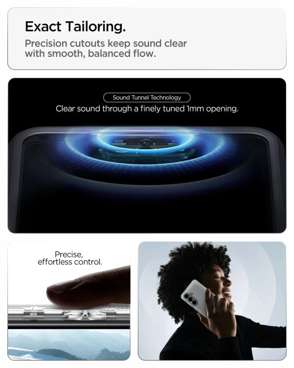 Захисний чохол Spigen Ultra Hybrid для Samsung Galaxy S26 (S942) ACS10732 - Crystal Clear: фото 10 з 11