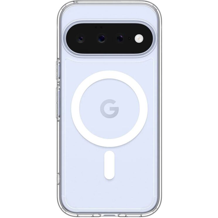 Защитный чехол Spigen Ultra Hybrid MagSafe Compatible для Google Pixel 11 (ACS11441) - Clear / White: фото 3 из 12