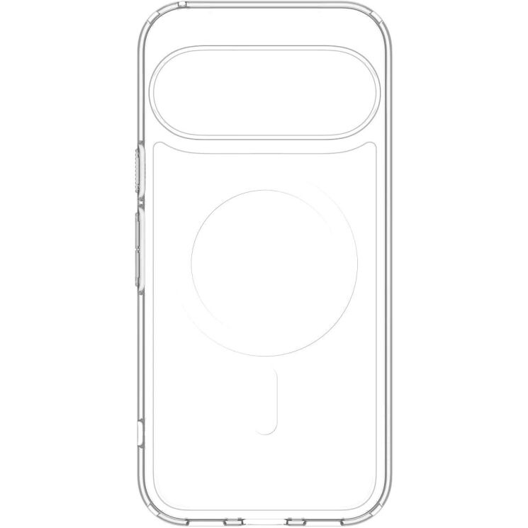 Защитный чехол Spigen Ultra Hybrid MagSafe Compatible для Google Pixel 11 (ACS11441) - Clear / White: фото 4 из 12
