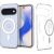 Защитный чехол Spigen Ultra Hybrid MagSafe Compatible для Google Pixel 11 (ACS11441) - Clear / White: фото 1 из 12