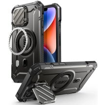 Защитный чехол Supcase Unicorn Beetle MAG XT MagSafe для Apple iPhone 16e (843439157057) - Black: фото 1 из 10