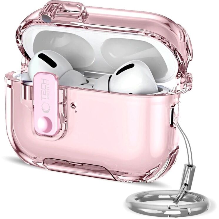 Защитный чехол Tech-Protect Bounce Pro для AirPods Pro 3 - Pink: фото 1 из 12