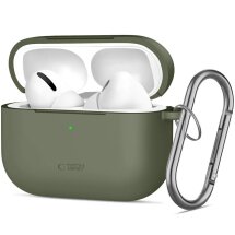 Защитный чехол Tech-Protect Silicone Hook для AirPods Pro 3 - Olive Green: фото 1 из 8