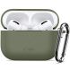 Защитный чехол Tech-Protect Silicone Hook для AirPods Pro 3 - Olive Green (390125G). Фото 3 из 8