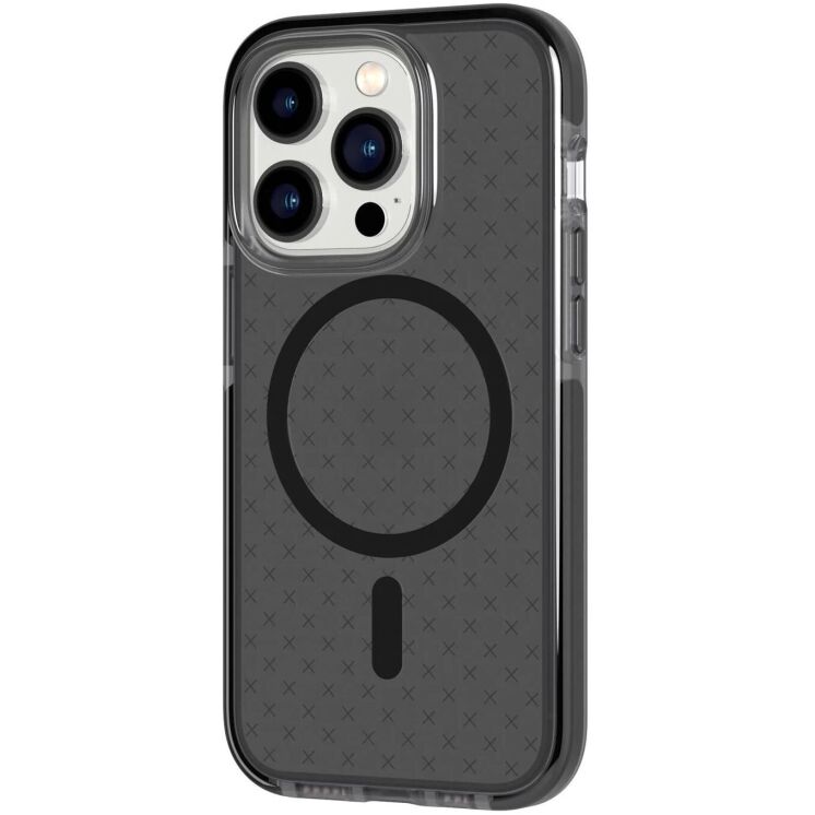 Защитный чехол Tech21 Evo Check MagSafe для Apple iPhone 14 Pro (T21-9696) - Black: фото 2 из 6