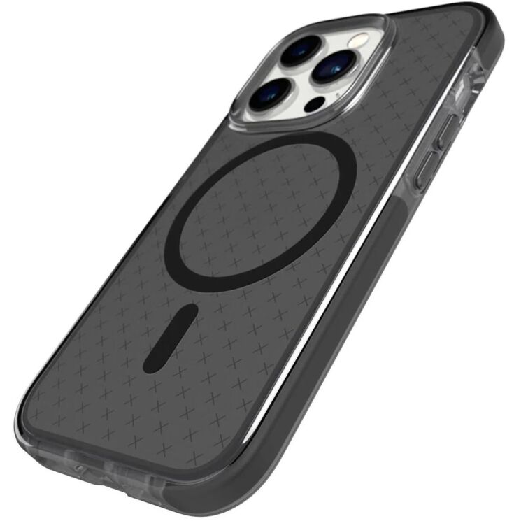 Защитный чехол Tech21 Evo Check MagSafe для Apple iPhone 14 Pro (T21-9696) - Black: фото 5 из 6