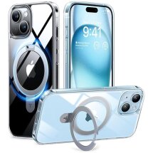 Защитный чехол TORRAS Ostand MagSafe для Apple iPhone 15 - Transparent: фото 1 из 8