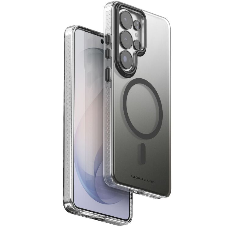 Защитный чехол (TPU+PC) Puloka Resplendent with Magnetic Fit для Samsung Galaxy S26 Ultra (S948) - Black (408577B) Защитный чехол (TPU+PC) Puloka Resplendent with Magnetic Fit для Samsung Galaxy S26 Ultra (S948) - Black: фото 1 из 3