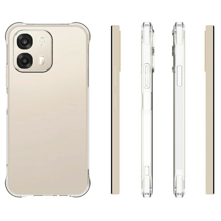 Защитный чехол UniCase AirBag Flow для OPPO A6s / A6 - Transparent: фото 5 из 5