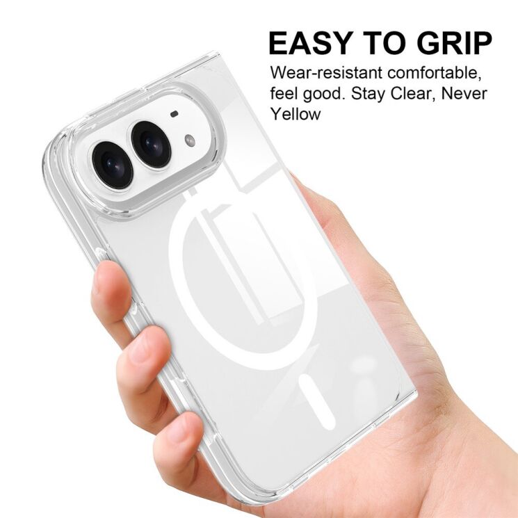 Защитный чехол UniCase AirBag MagSafe (FF) для iPhone Duo - Clear (435013C) Защитный чехол UniCase AirBag MagSafe (FF) для iPhone Duo - Clear: фото 7 из 10
