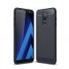 Защитный чехол UniCase Carbon для Samsung Galaxy A6+ 2018 (A605) - Dark Blue (189609DB). Фото 1 из 11