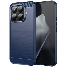 Захисний чохол UniCase Carbon для Xiaomi 15T Pro - Blue: фото 1 з 8