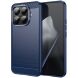 Захисний чохол UniCase Carbon для Xiaomi 15T Pro - Blue (389855L). Фото 1 з 8