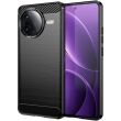 Защитный чехол UniCase Carbon для Xiaomi Poco F7 Pro - Black (378633B)