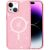 Защитный чехол UniCase Glitter Series MagSafe для Apple iPhone 15 - Pink: фото 1 из 6