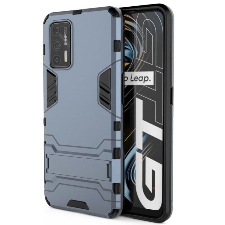 Защитный чехол UniCase Hybrid для Realme GT - Blue: фото 1 из 8