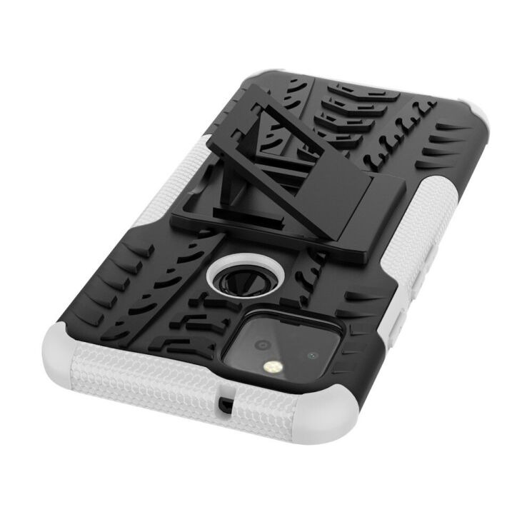 Протиударний чохол UniCase Hybrid X для Google Pixel 5 - Black / White: фото 7 з 18