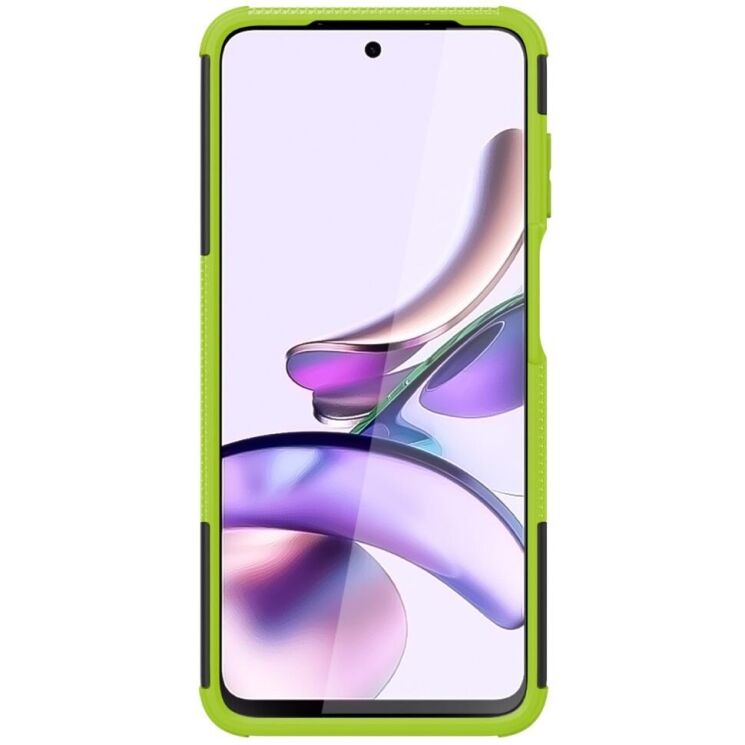 Защитный чехол UniCase Hybrid X для Motorola Moto G13 / G23 - Green: фото 5 из 14
