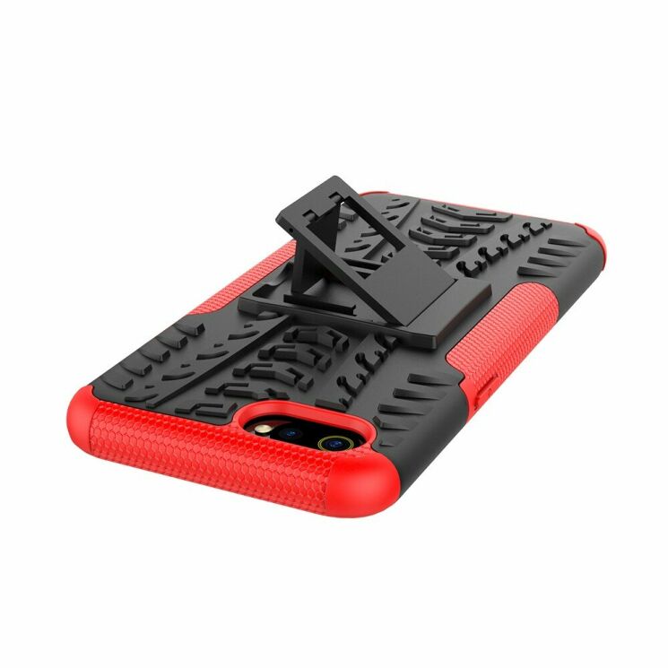 Защитный чехол UniCase Hybrid X для Realme C2 - Red: фото 7 из 8