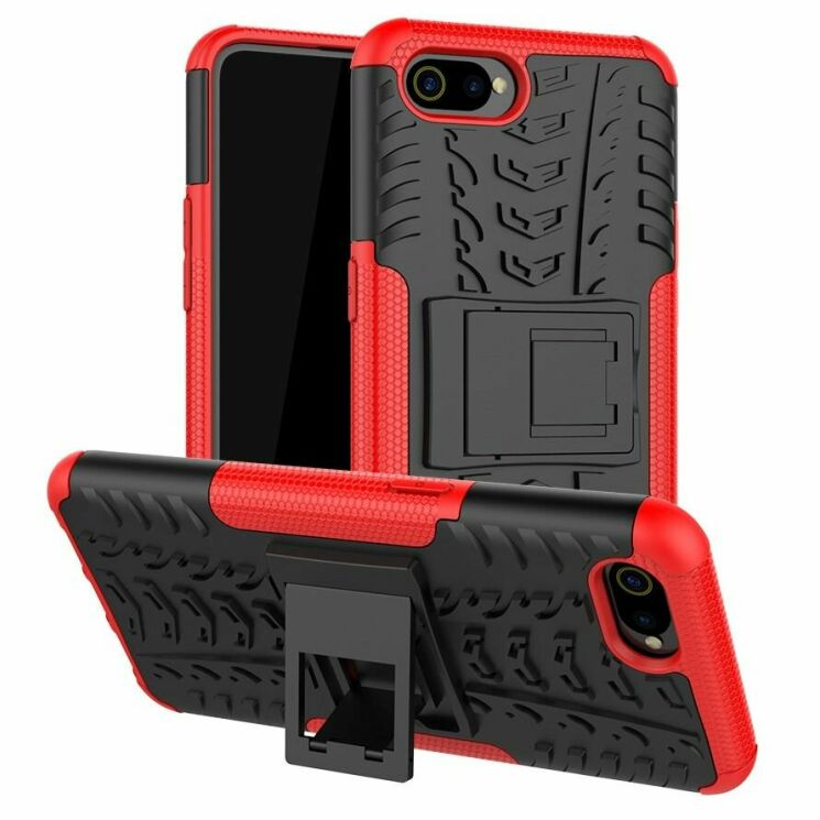 Защитный чехол UniCase Hybrid X для Realme C2 - Red: фото 1 из 8