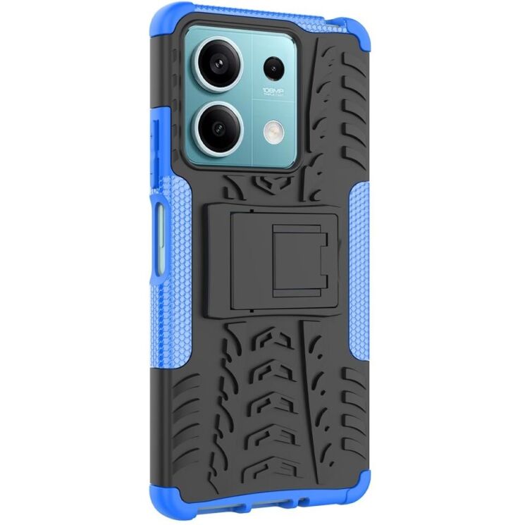 Защитный чехол UniCase Hybrid X для Xiaomi Redmi Note 13 5G - Blue: фото 5 из 17