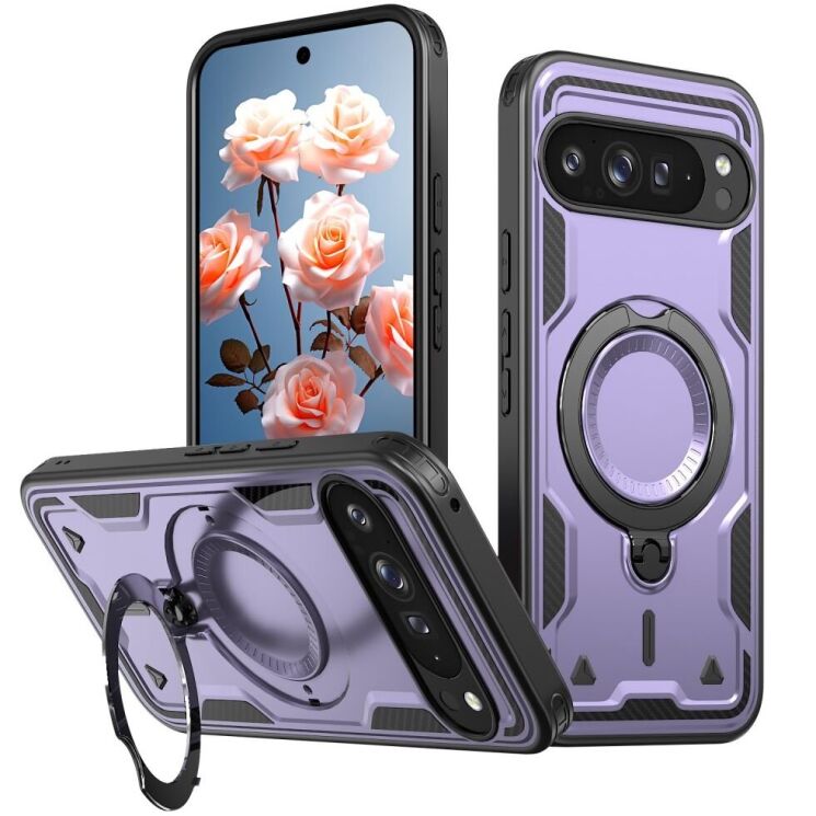 Защитный чехол UniCase Lander Armor для Google Pixel 9 / 9 Pro - Purple: фото 1 из 6