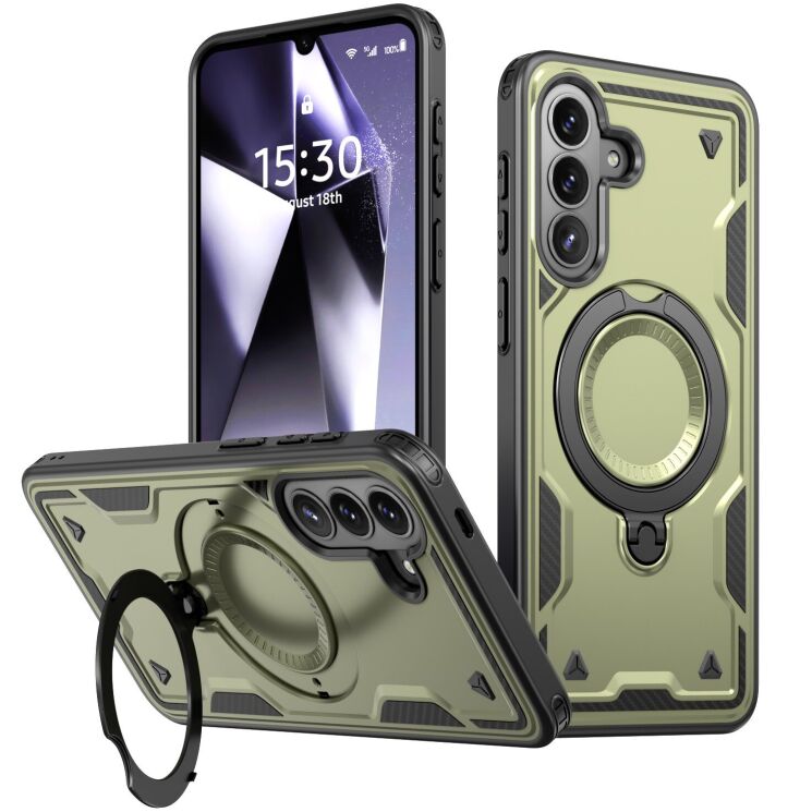 Защитный чехол UniCase Lander Armor для Samsung Galaxy A57 (A576) - Olive Green (409912G) Защитный чехол UniCase Lander Armor для Samsung Galaxy A57 (A576) - Olive Green: фото 1 из 6