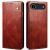 Защитный чехол UniCase Leather Wallet для Apple iPhone 17 Air - Brown: фото 1 из 6
