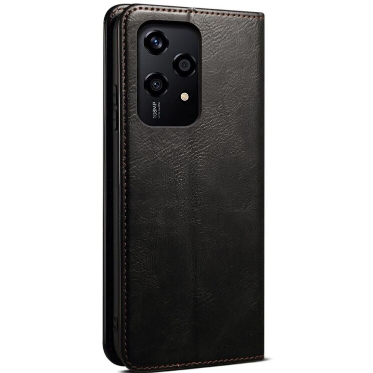 Защитный чехол UniCase Leather Wallet для Honor 200 Lite - Black: фото 6 из 6