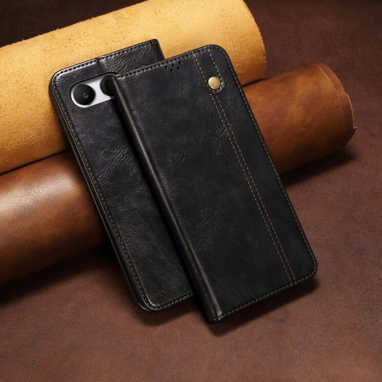 Защитный чехол UniCase Leather Wallet для OnePlus Nord 4 - Black: фото 7 из 7