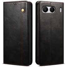 Защитный чехол UniCase Leather Wallet для OnePlus Nord 4 - Black: фото 1 из 7