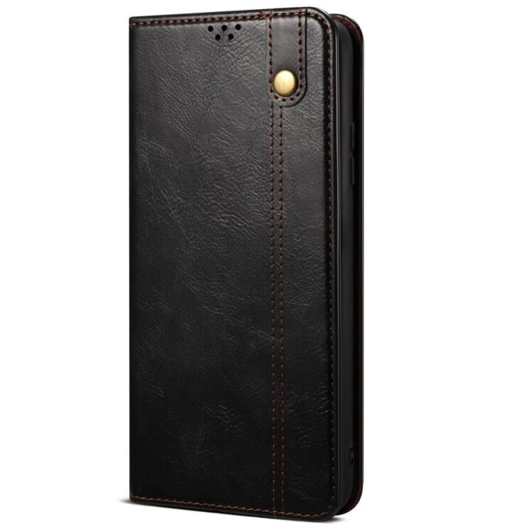 Защитный чехол UniCase Leather Wallet для Samsung Galaxy A54 (A546) - Black: фото 7 из 8