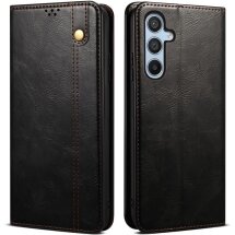 Захисний чохол UniCase Leather Wallet для Samsung Galaxy A54 (A546) - Black: фото 1 з 8
