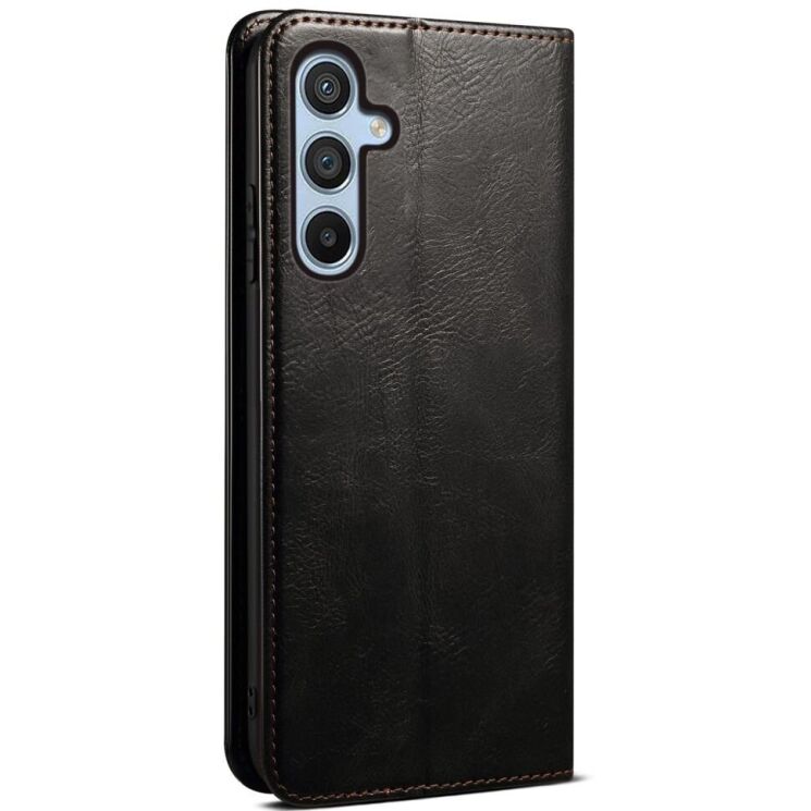 Защитный чехол UniCase Leather Wallet для Samsung Galaxy A54 (A546) - Black: фото 8 из 8