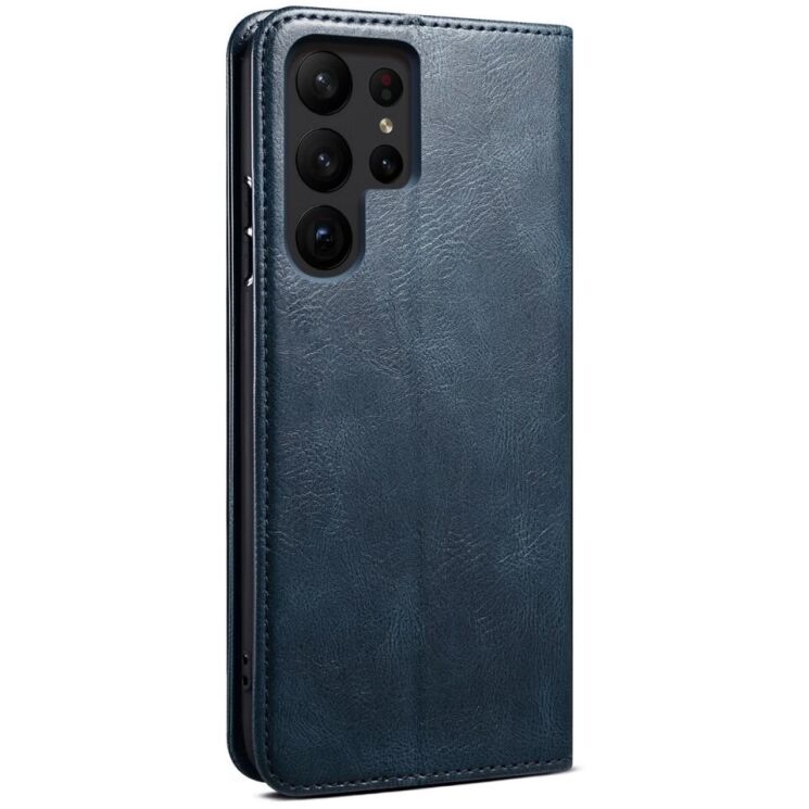 Защитный чехол UniCase Leather Wallet для Samsung Galaxy S25 Ultra (S938) - Blue: фото 6 из 7
