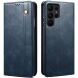 Защитный чехол UniCase Leather Wallet для Samsung Galaxy S25 Ultra (S938) - Blue (372201L). Фото 1 из 7