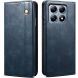 Защитный чехол UniCase Leather Wallet для Xiaomi 14T - Blue (365744L). Фото 1 из 6