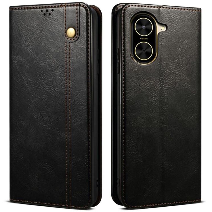 Защитный чехол UniCase Leather Wallet для Xiaomi Redmi A5 - Black: фото 1 из 7