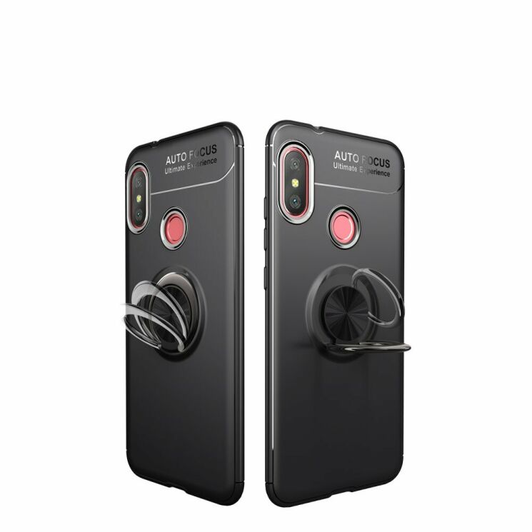 Защитный чехол UniCase Magnetic Ring для Xiaomi Mi Play - Black: фото 3 из 22