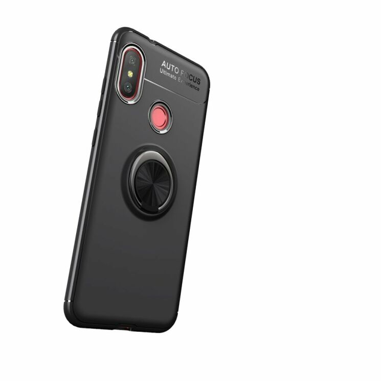 Защитный чехол UniCase Magnetic Ring для Xiaomi Mi Play - Black: фото 4 из 22