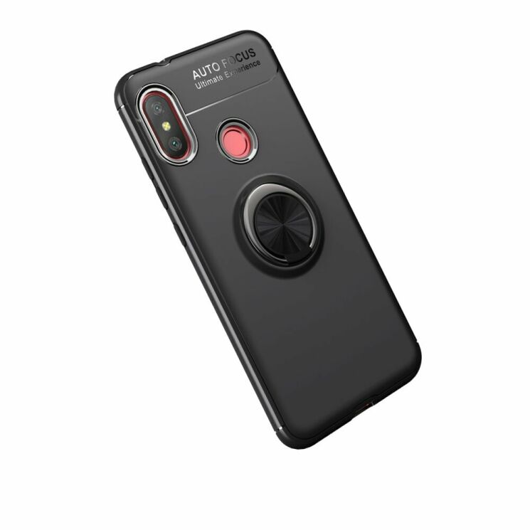 Защитный чехол UniCase Magnetic Ring для Xiaomi Mi Play - Black: фото 9 из 22