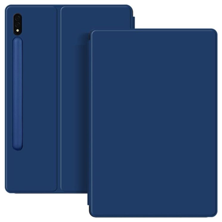 Захисний чохол UniCase Magnetic Stand для Samsung Galaxy Tab S8 Ultra (T900/T906) - Blue: фото 2 з 6