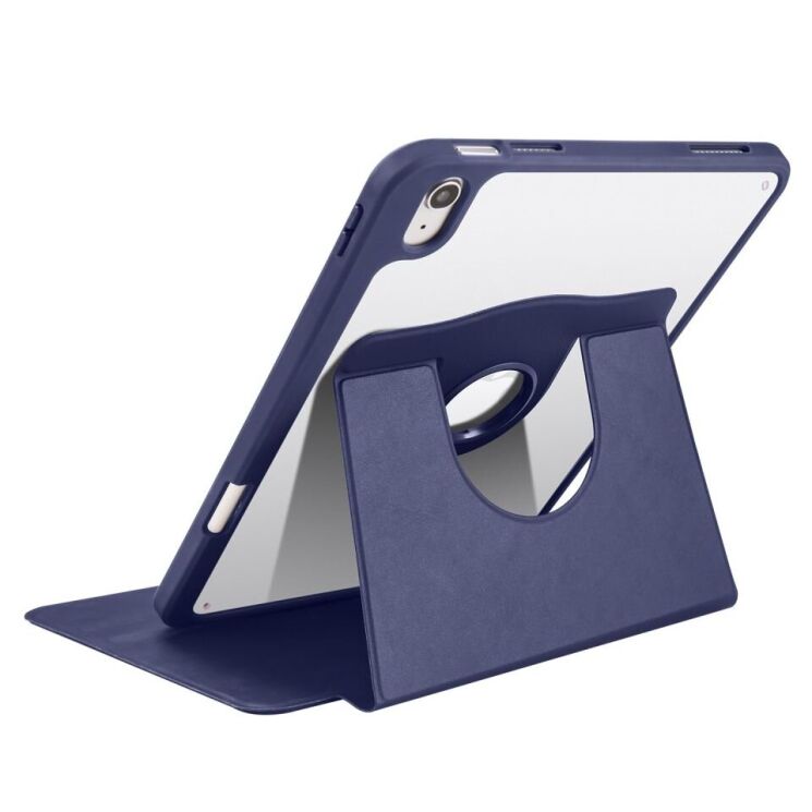 Защитный чехол UniCase Rotary Stand для Apple iPad 10.9 (2022) / iPad 11 (2025) - Dark Blue: фото 7 из 7