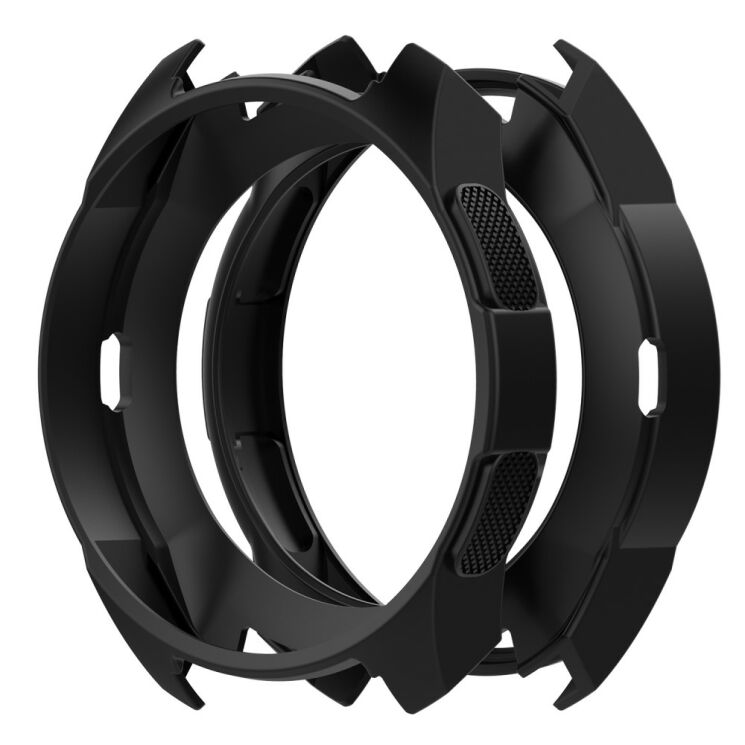 Захисний чохол UniCase Silicone Cover для Samsung Galaxy Watch 42mm - Black: фото 3 з 7
