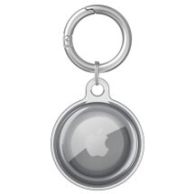 Захисний чохол UniCase Soft Case для Apple AirTags - Transparent Black: фото 1 з 2