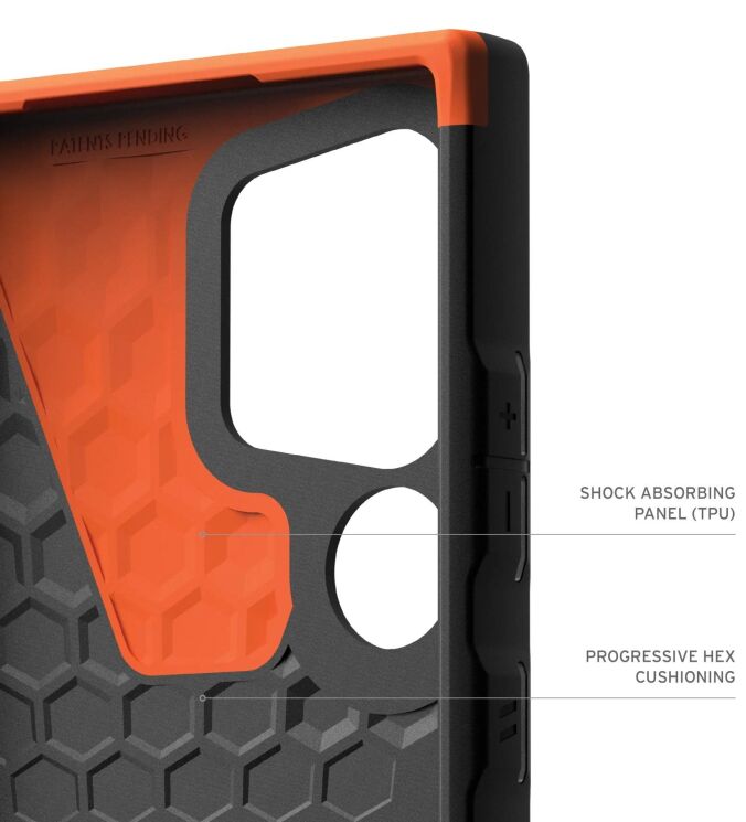 Защитный чехол URBAN ARMOR GEAR (UAG) Civilian для Samsung Galaxy S24 Ultra (S928) 214439117272 - Olive Drab: фото 9 из 12
