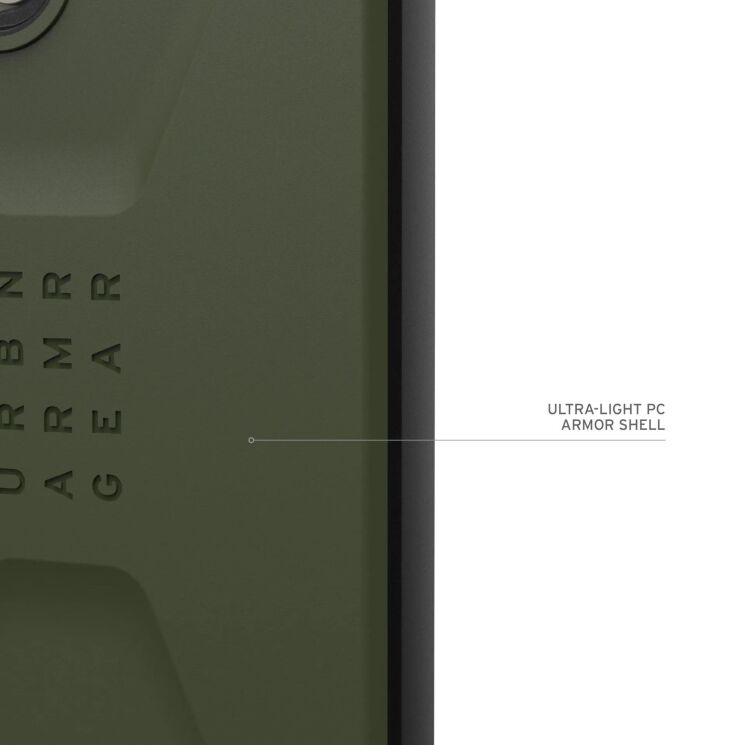 Защитный чехол URBAN ARMOR GEAR (UAG) Civilian для Samsung Galaxy S24 Ultra (S928) 214439117272 - Olive Drab: фото 8 из 12