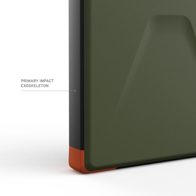 Защитный чехол URBAN ARMOR GEAR (UAG) Civilian для Samsung Galaxy S24 Ultra (S928) 214439117272 - Olive Drab: фото 11 из 12