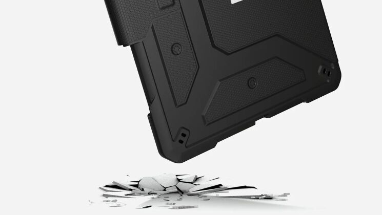 Защитный чехол URBAN ARMOR GEAR (UAG) Metropolis (FT) для Apple iPad Air 4 / 5 10.9 (2020/2022) / Apple iPad Pro 11 (2020/2021/2022) 123296114040 - Black: фото 12 из 13
